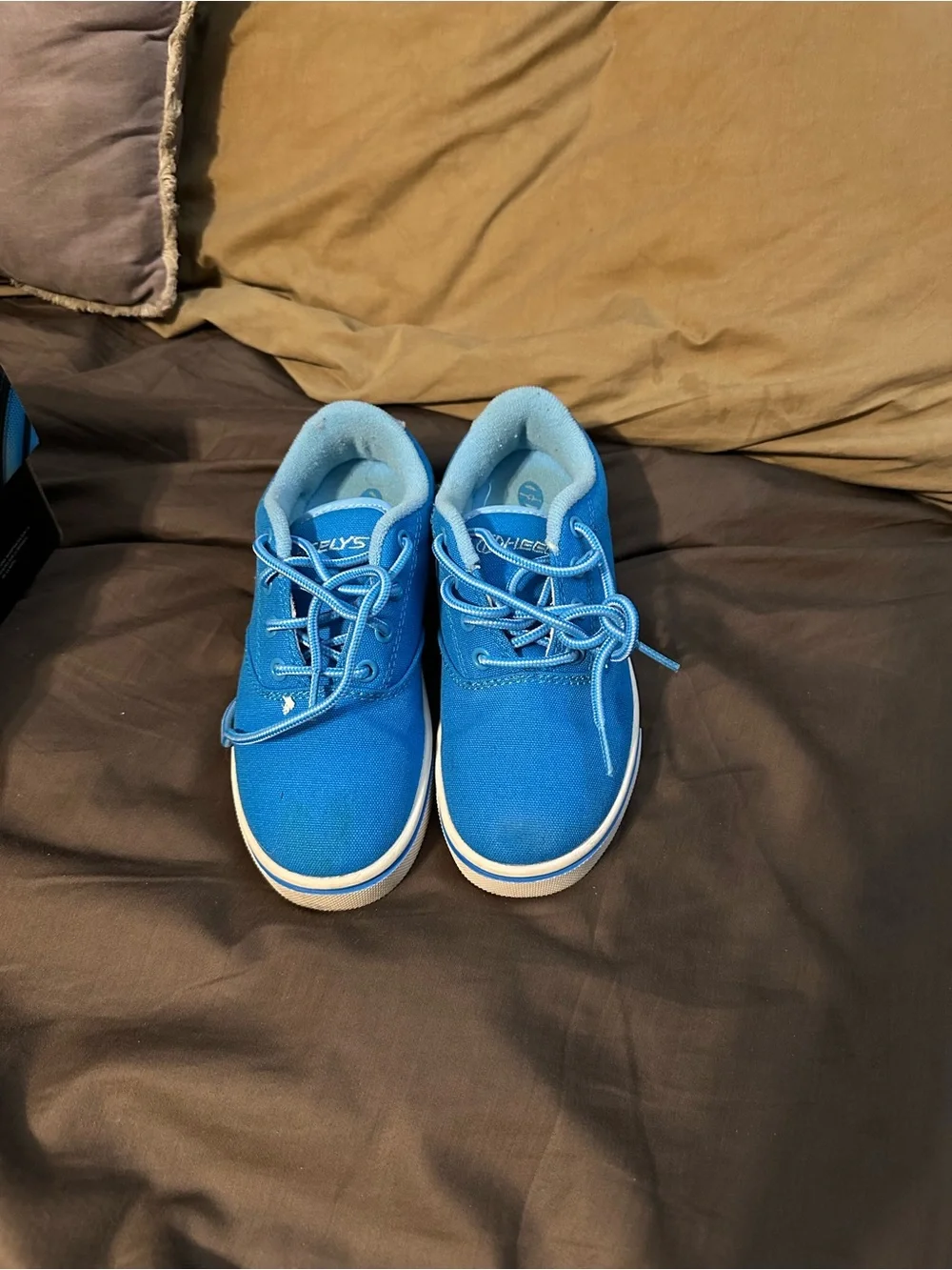 Heelys Bright Blue Kids Canvas Sneaker